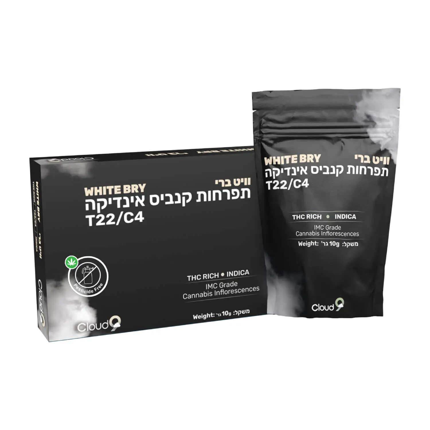 וויט ברי White Bry קנאביס רפואי אינדיקה T22/C4